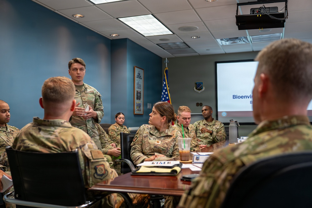 Mission Profile: Wing leadership assesses force health and medical readiness during MDG immersion