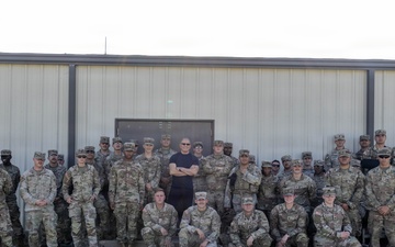 Celebrity Chef Robert Irvine Serves Fort Sill Soldiers