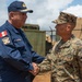 Peruvian Vice Admiral visits 15th MEU, Peruvian service members