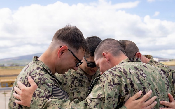 Chaplains and Chaplain Candidates Tour Coast Guard Air Station Barber's Point