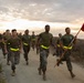 Marines with Alpha Co. and Corporals Course 4-26 Participate in Medal of Honor Trail Run