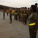 Marines with Alpha Co. and Corporals Course 4-26 Participate in Medal of Honor Trail Run