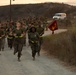 Marines with Alpha Co. and Corporals Course 4-26 Participate in Medal of Honor Trail Run