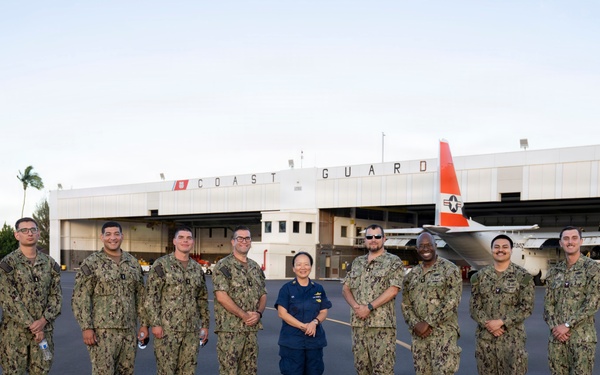 Chaplains and Chaplain Candidates Tour Coast Guard Air Station Barber's Point