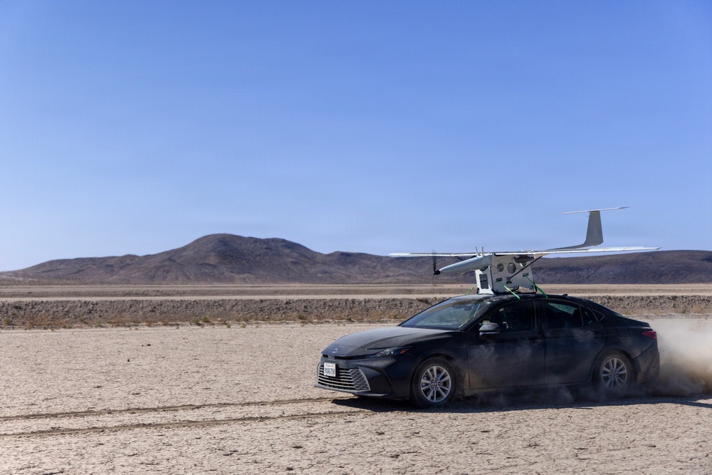 U.S. Army Soldiers test K1000 drone during Project Convergence Capstone 6(PC-C6)