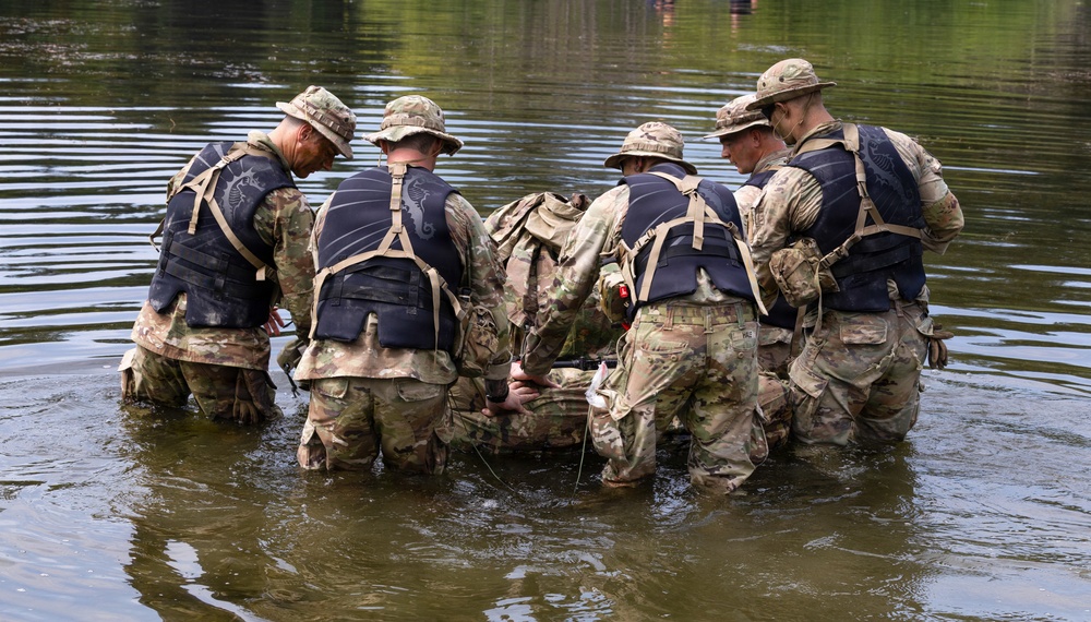 USARPAC Best Squad Competition 2026: Water Crossing Event