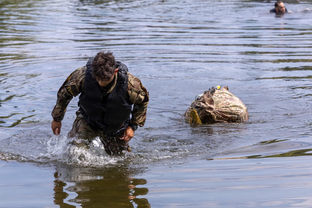USARPAC Best Squad Competition 2026: Water Crossing Event