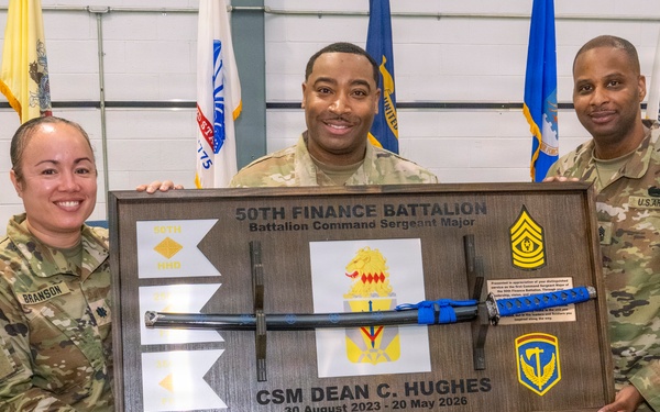 NJ Guard 50th Finance Battalion Change of Responsibility