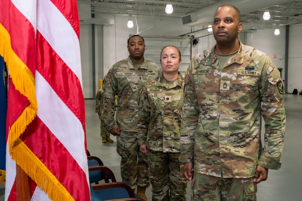 NJ Guard 50th Finance Battalion Change of Responsibility