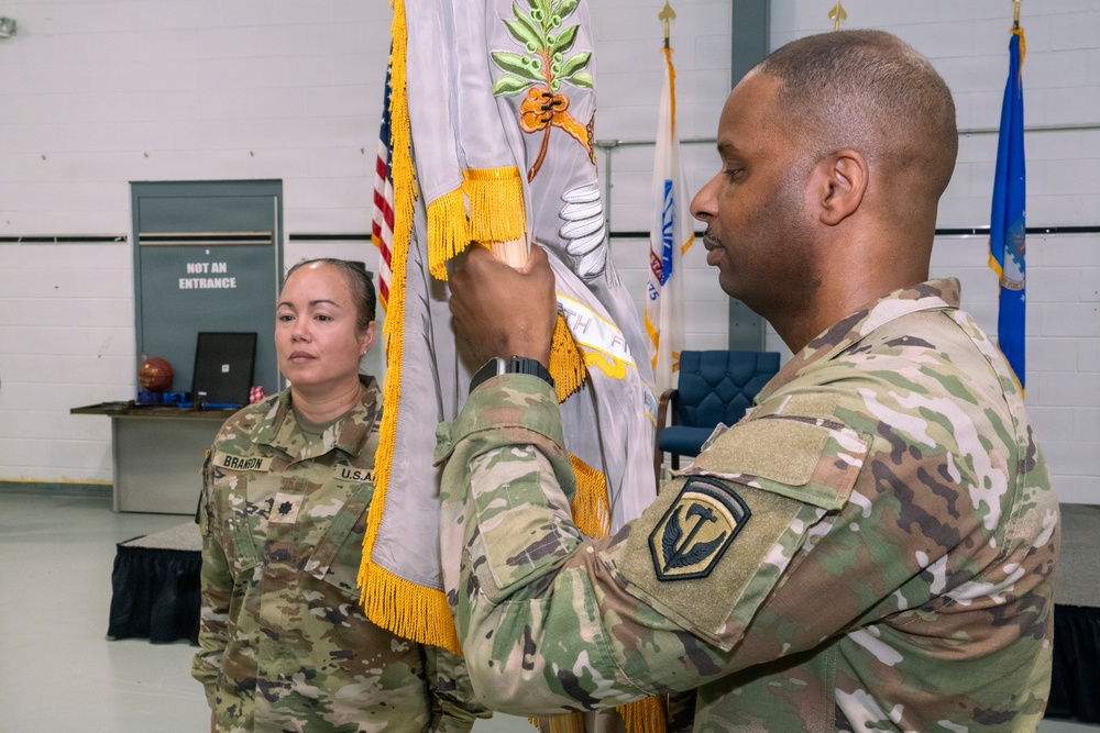 NJ Guard 50th Finance Battalion Change of Responsibility