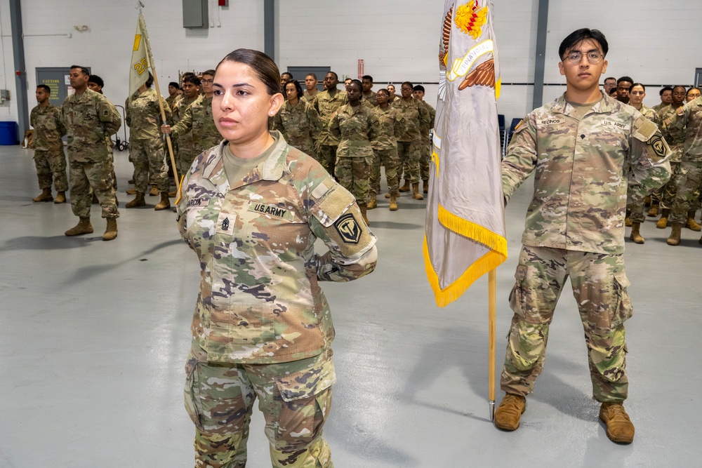 NJ Guard 50th Finance Battalion Change of Responsibility