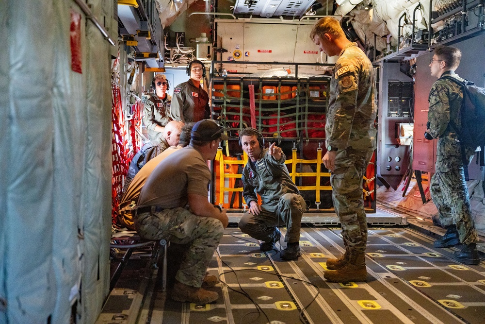 U.S. Coast Guard conducts an air/sea rescue event at Barbers Point, Hawaii during RIMPAC 2026