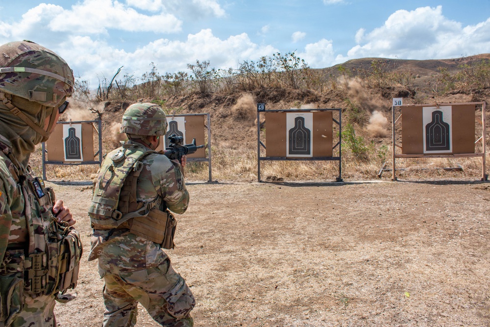 1-65th Infantry Regiment Conducts Reflexive Fire Training