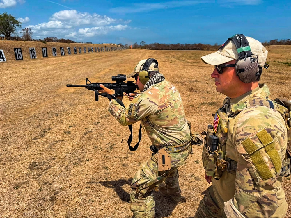 Scout/Sniper Element Conducts Stress Shoot and Decision-Making Training