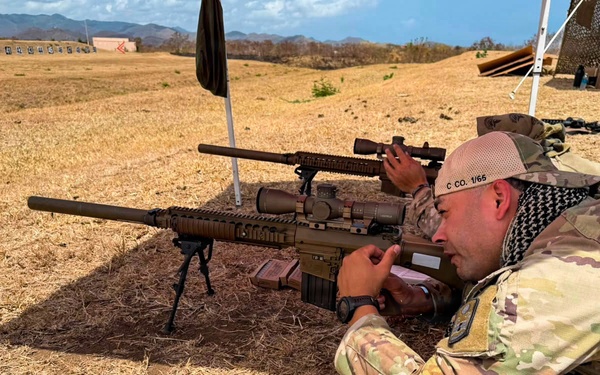 Scout/Sniper Element Conducts Stress Shoot and Decision-Making Training