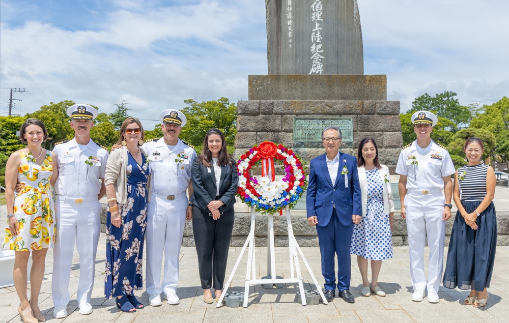 Commodore Matthew C. Perry’s Landing 173rd Anniversary