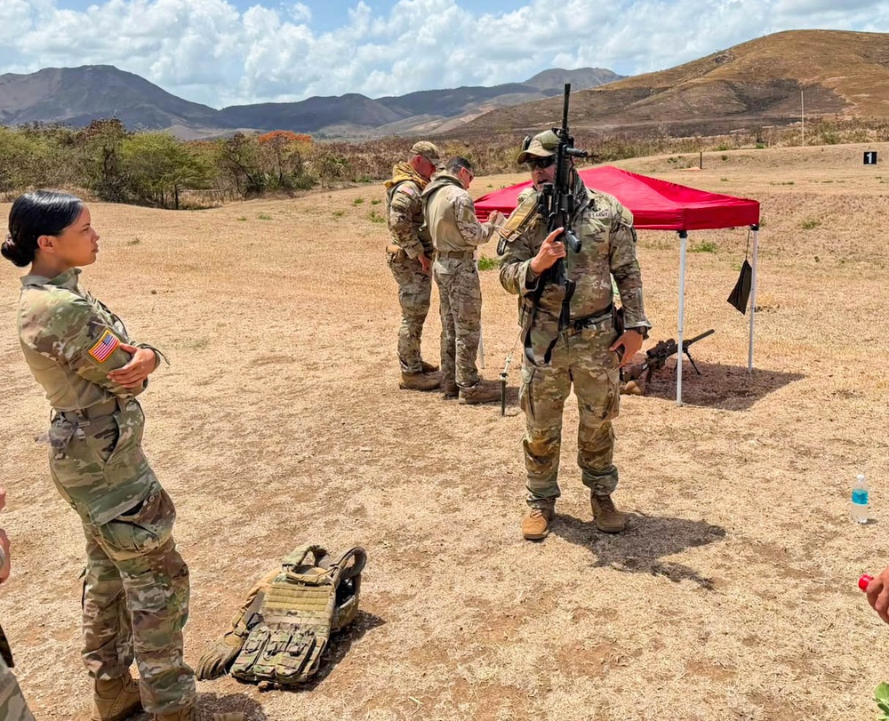 Scout/Sniper Element Conducts Stress Shoot and Decision-Making Training
