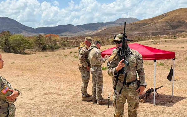 Scout/Sniper Element Conducts Stress Shoot and Decision-Making Training