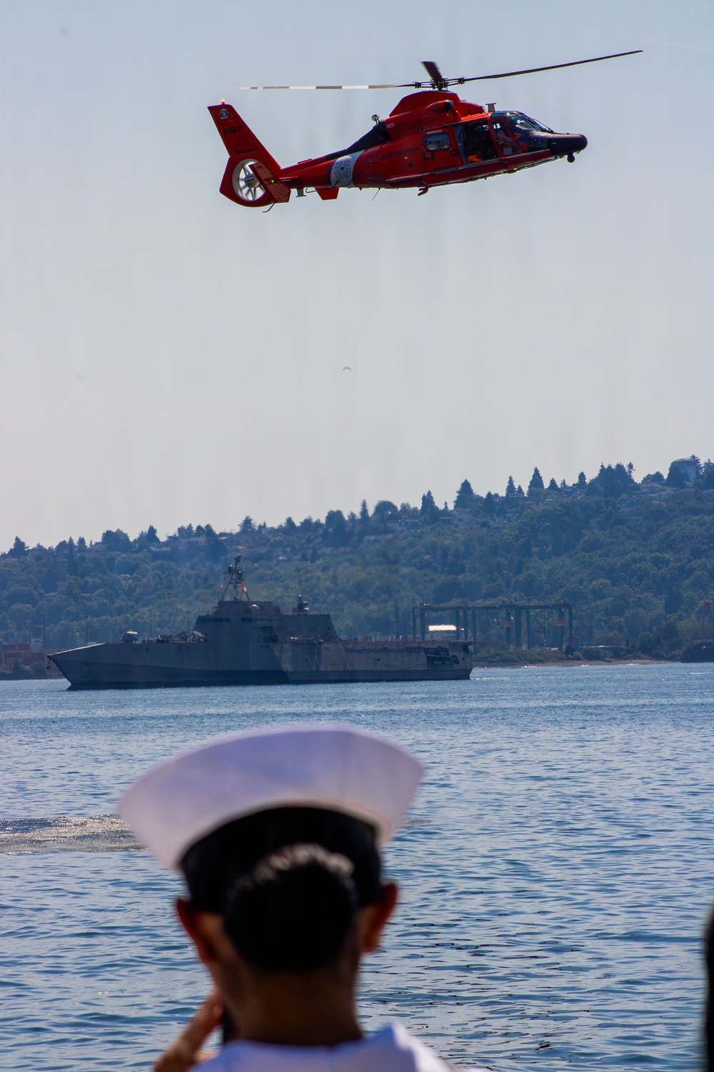 Seattle Fleet Week Search and Rescue Demo And Parade Of Ships