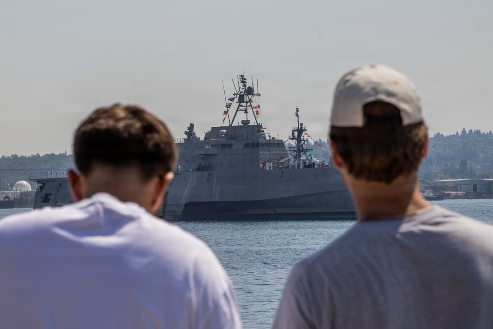 Seattle Fleet Week Search and Rescue Demo And Parade Of Ships