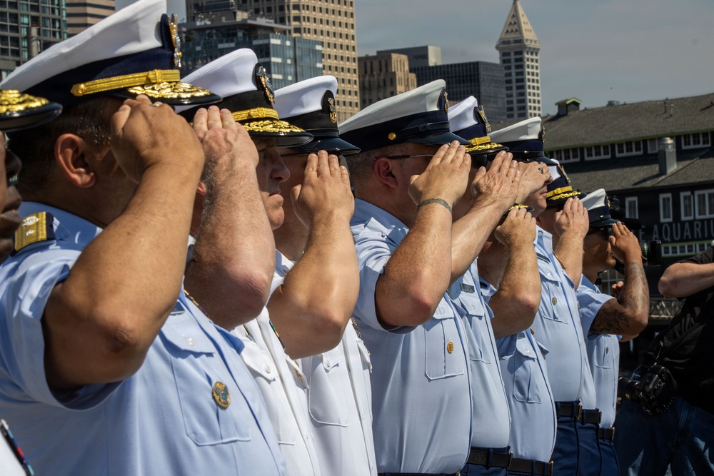 Seattle Fleet Week Search and Rescue Demo And Parade Of Ships
