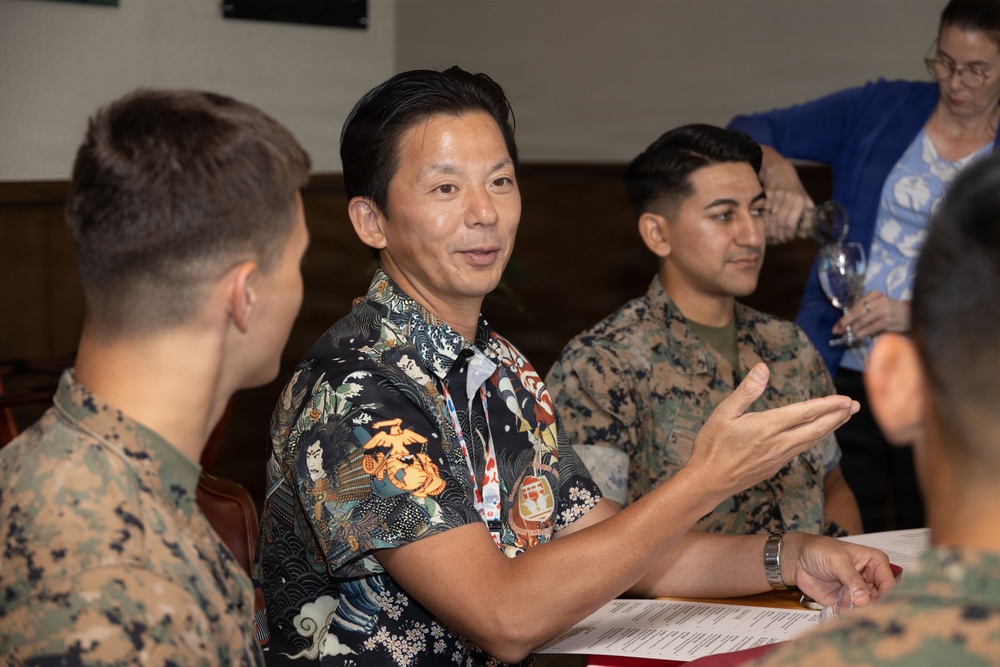 Consul General Andrew Ou recognizes MACG-18 Marines