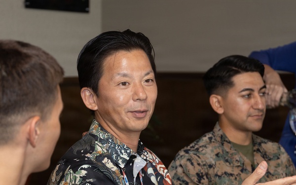 Consul General Andrew Ou recognizes MACG-18 Marines