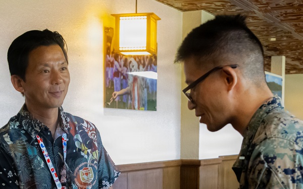 Consul General Andrew Ou recognizes MACG-18 Marines