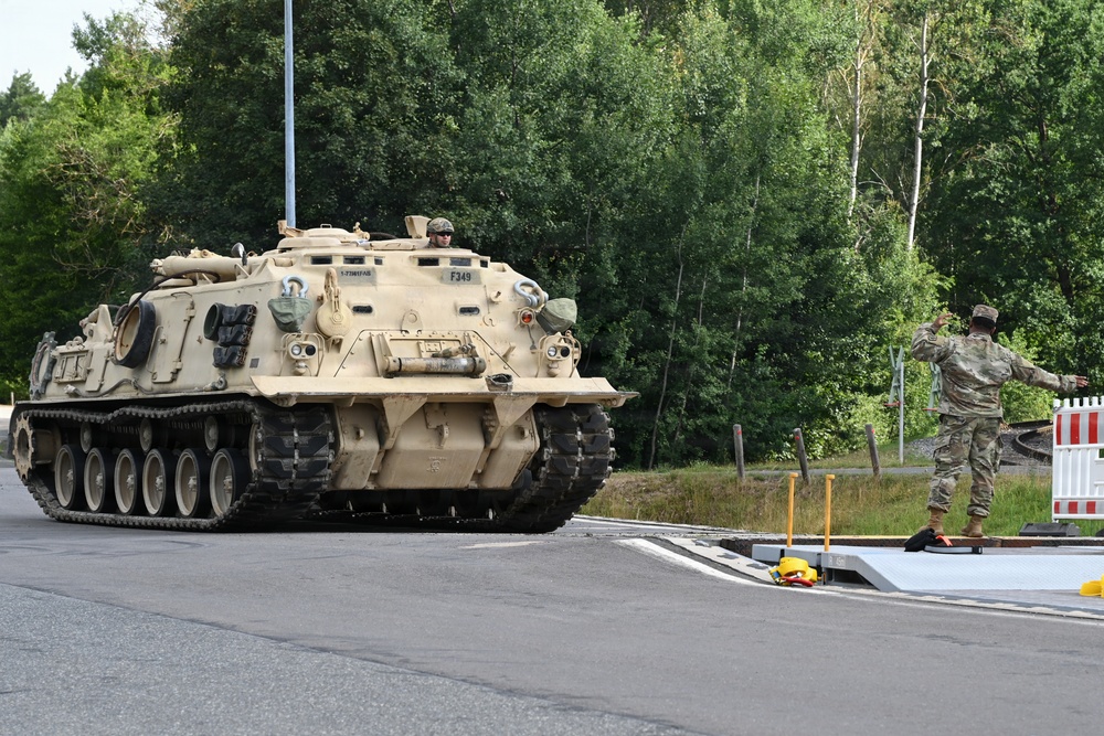 41st FAB Railhead Operation