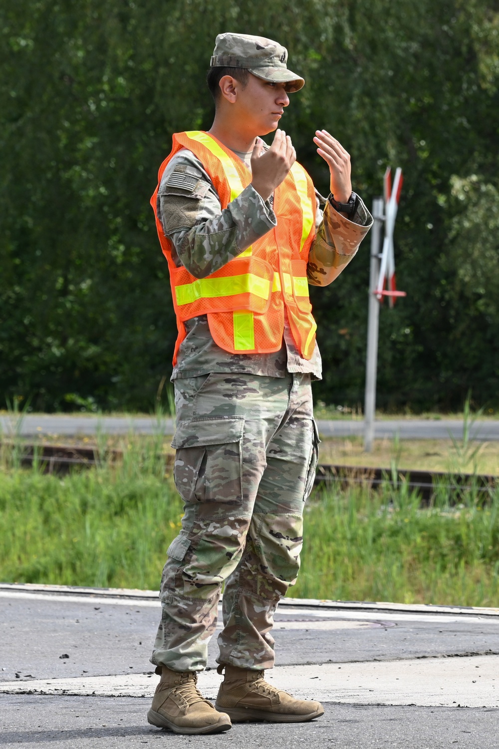 41st FAB Railhead Operation