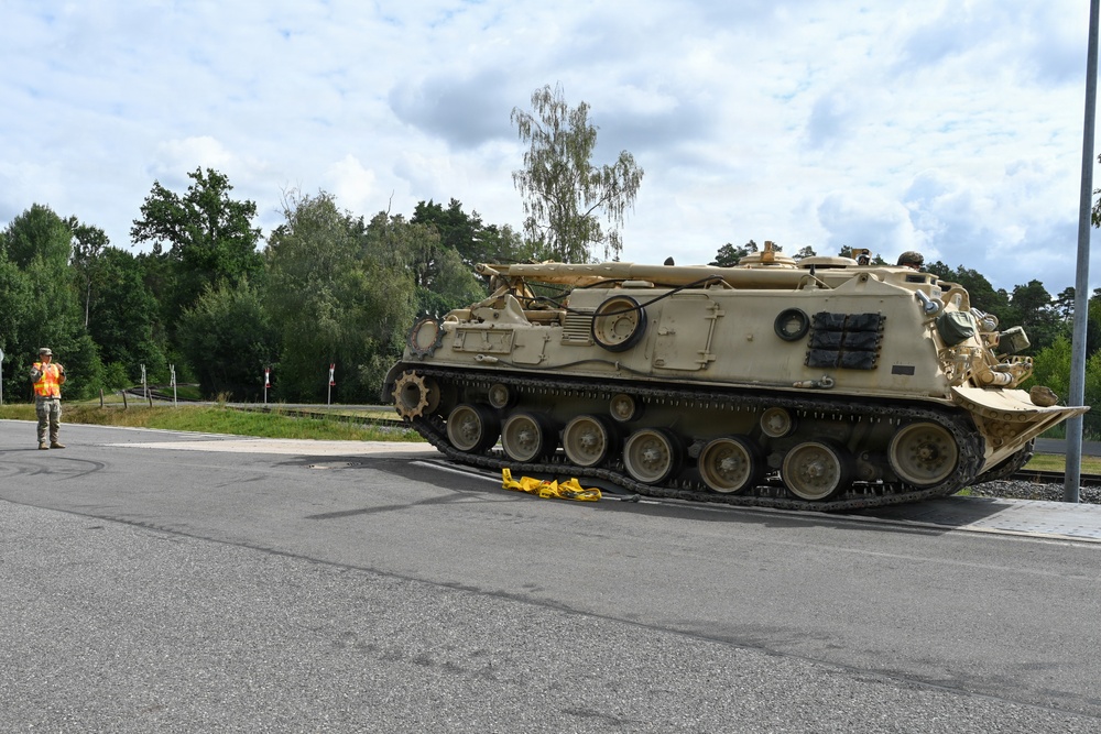 41st FAB Railhead Operation