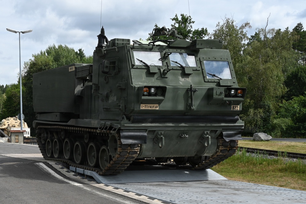 41st FAB Railhead Operation