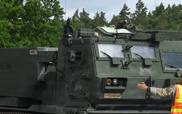 41st FAB Railhead Operation