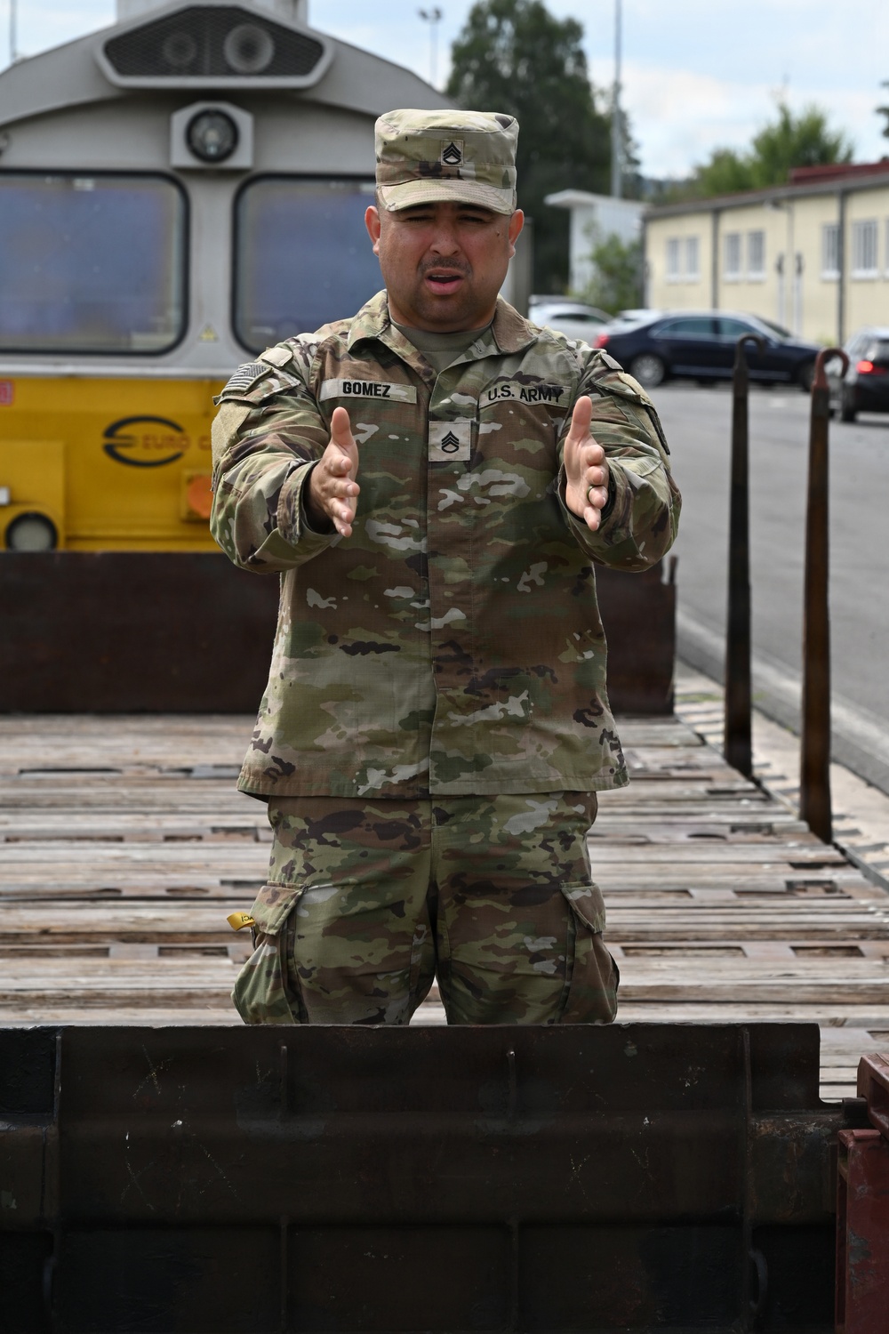 41st FAB Railhead Operation