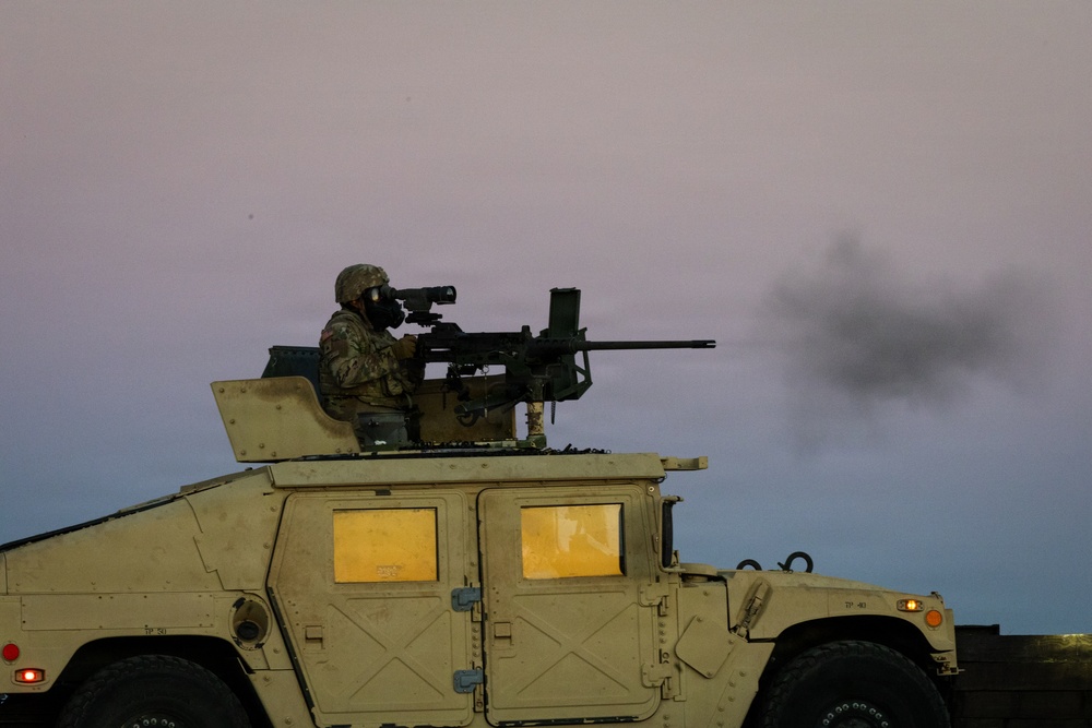 Operation Bold Eagle: Crew Served Weapons Qualification
