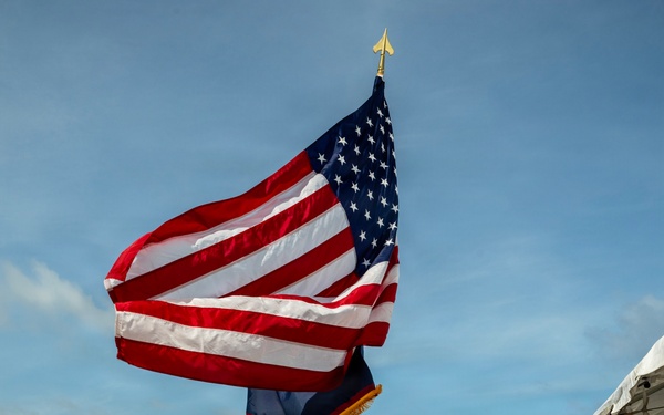 USS Tucson holds change of command