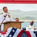 USS Tucson holds change of command