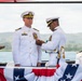 USS Tucson holds change of command
