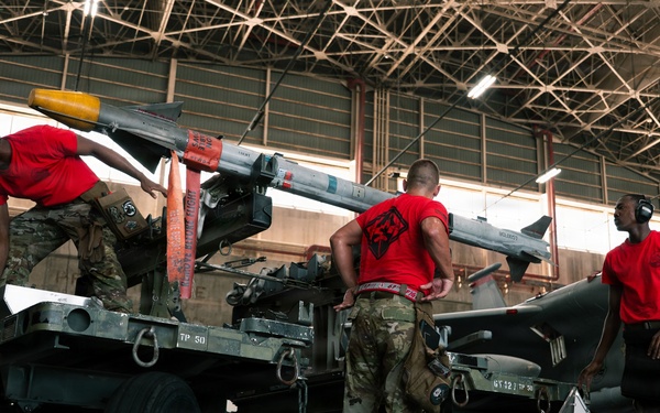Kadena Airmen Compete in Weapons Load Competition