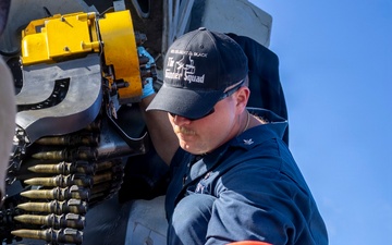 Delbert D. Black Conducts Maintenance