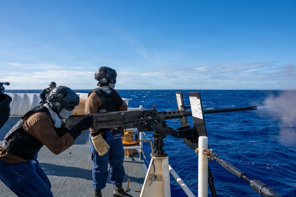 U.S. Coast Guardsmen conduct training with Philippine counterparts during RIMPAC 2026