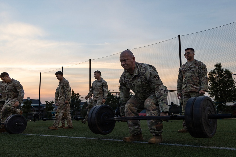 USARPAC Best Squad Competition 26: Workout Event