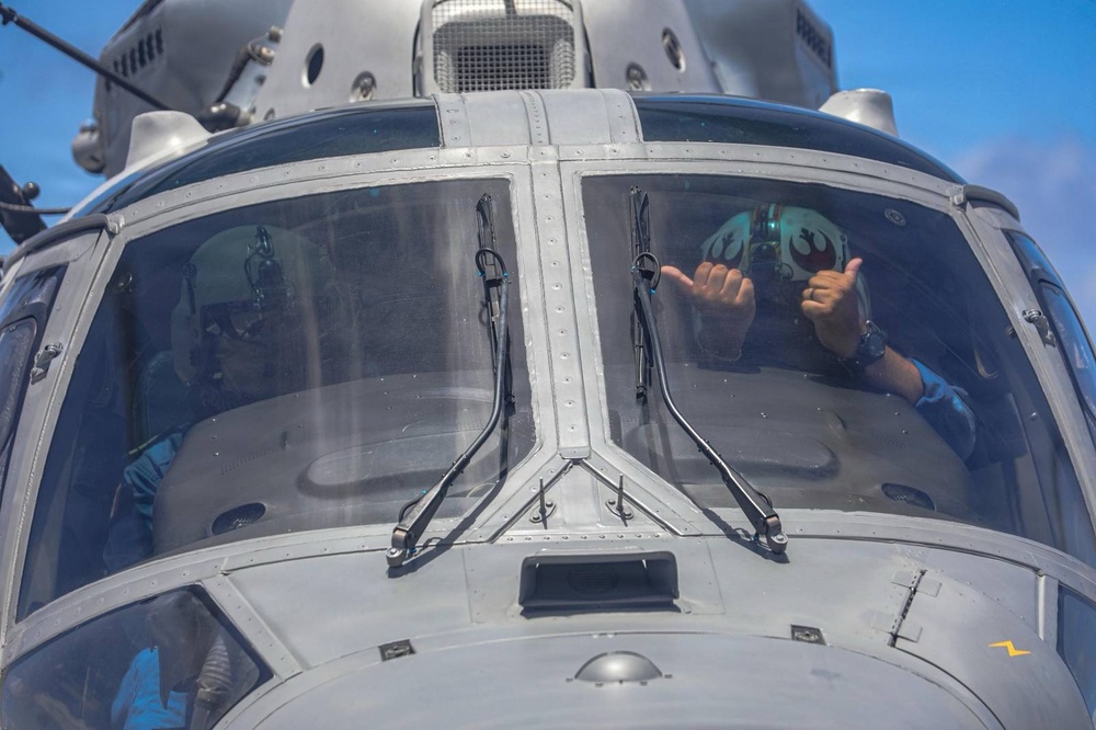 Philippine Coast Guard and Mexican Navy strengthen interoperability through helicopter operations during RIMPAC 2026
