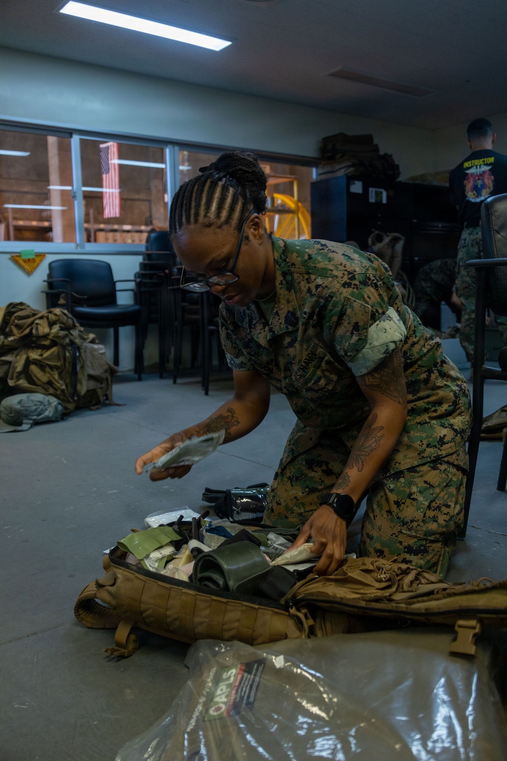 MWSS-172 service members learn casualty care