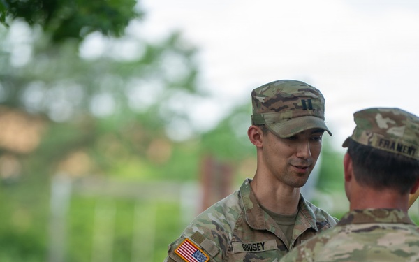 MEDDAC Bavaria HHC Conducts Change of Command Ceremony