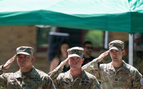 MEDDAC Bavaria HHC Conducts Change of Command Ceremony