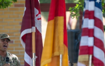 MEDDAC Bavaria HHC Conducts Change of Command Ceremony