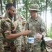 Key leaders and U.S. Soldiers learn Bangladesh Commando survival techniques