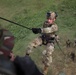 U.S. Soldiers rappel with Bangladesh Army during joint training