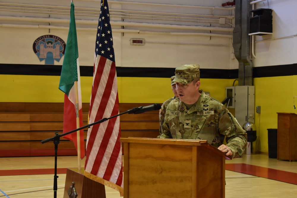 Veterinary Readiness Activity, Italy welcomes new commander